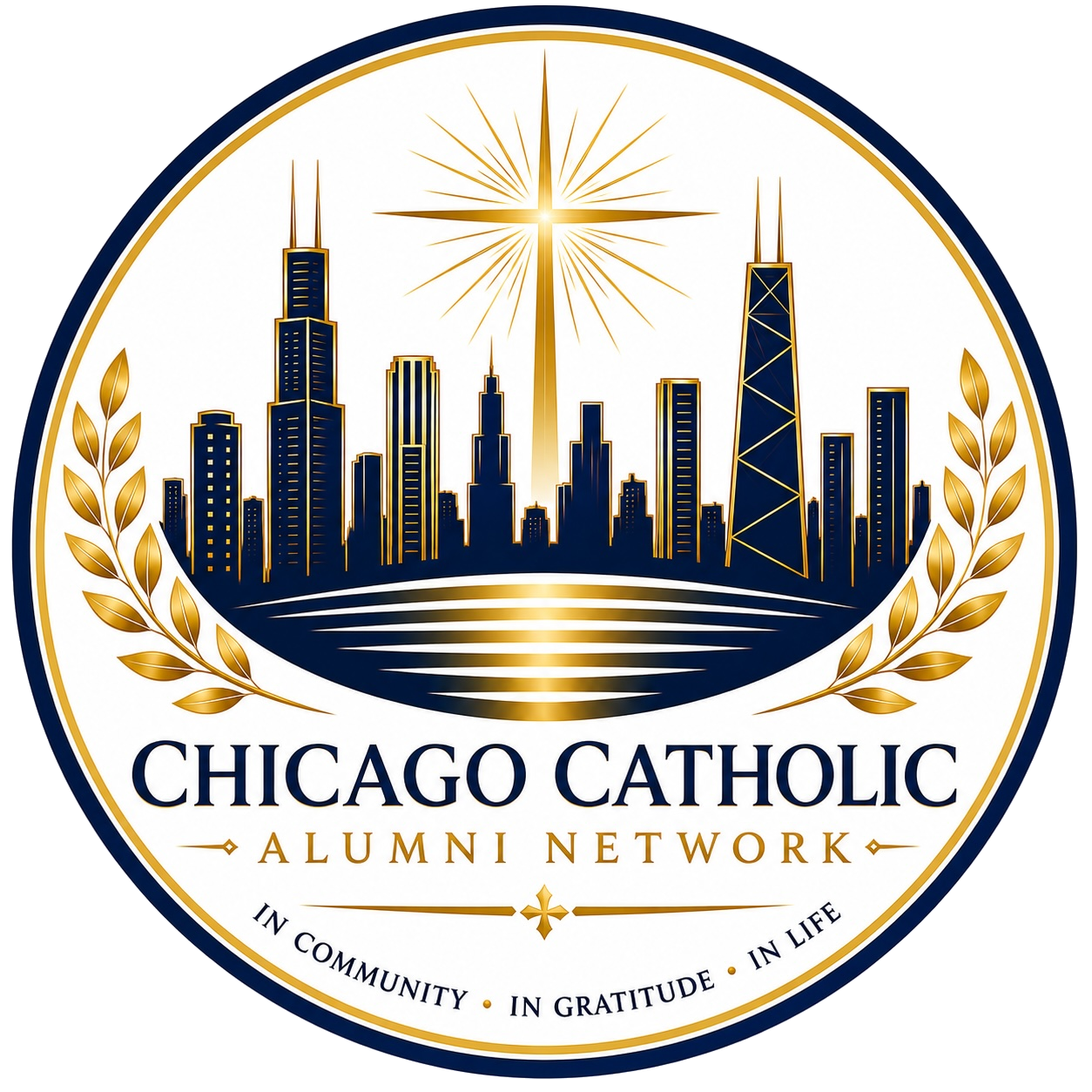 Chicago Catholic Alumni Network official seal